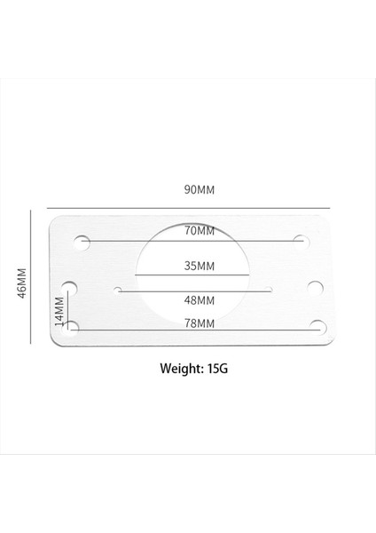 10 Çift Kapı Menteşe Onarımı Sabitleme Plakaları Dolap Kapı Onarımı Takviye Montaj Plakaları Menteşe Onarım Parçaları (Yurt Dışından) fiyatları