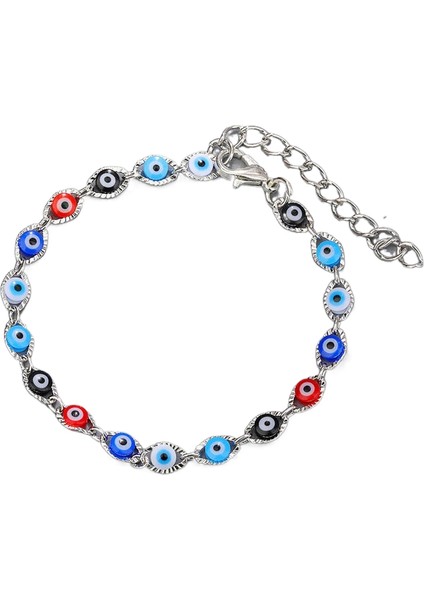 Nazar Boncuklu Türk Mavi Göz Bilekliği (Yurt Dışından)