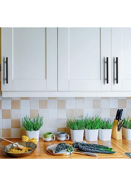 12 Paket Dolabı Çekir Siyah Paslanmaz Çelik Mutfak Çekmecesi Dolap Kolları 150MM Uzunluk 96MM Delik Merkezi (Yurt Dışından) modelleri