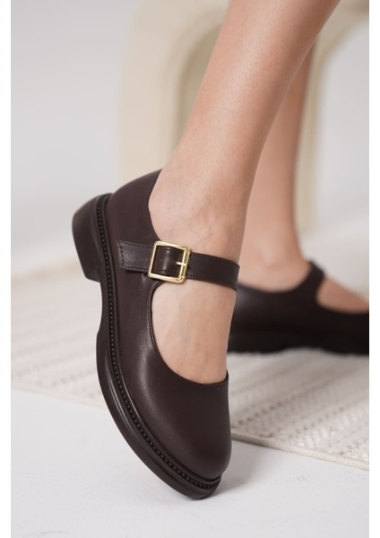 Briana Acı Kahve Gunluk Mary Jane Ayakkabı indirimleri