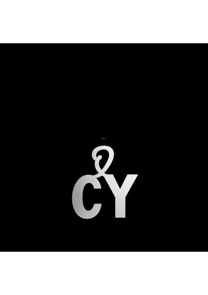 925 Ayar Gümüş Kolye C&y SM10828