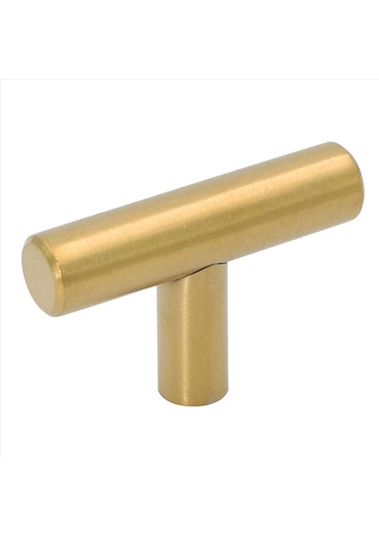 50MM Uzunluğunda Tek Delikli Dolap Düğmeleri ve Çeker Kapı Dolapları Çekmeceleri Yatak Odası Mobilya Kolları Fırçalanmış 40 Paket Altın (Yurt Dışından) modelleri