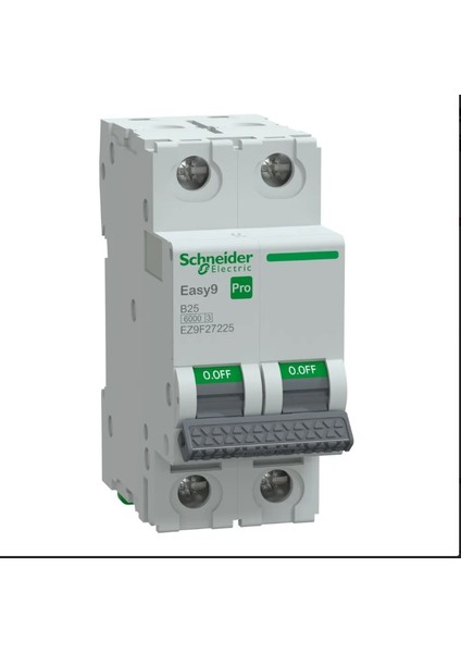Pro 2 Faz 25A 6 Ka B Tipi Sigorta EZ9F27225