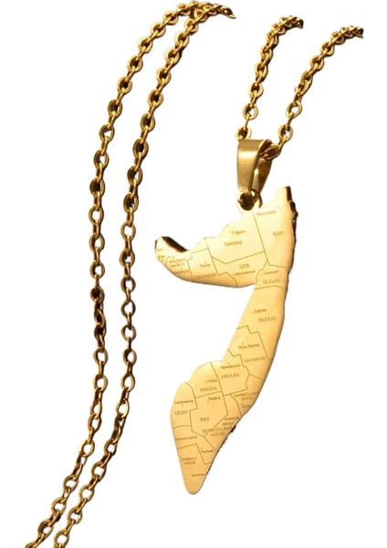 Büyüleyici Mücevher Kolye Kolye Erkek ve Kadın Mizaç Kişilik Paslanmaz Çelik Kolye (Yurt Dışından)