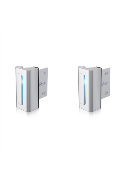 2 Paket Kapı Takviye Kilidi Alüminyum Alaşım U Kapı Takviye Kilidi 3 Inç Güvenlik Kapı Kilidi Ev Geçirmez Kapı Durdurucu (Yurt Dışından)