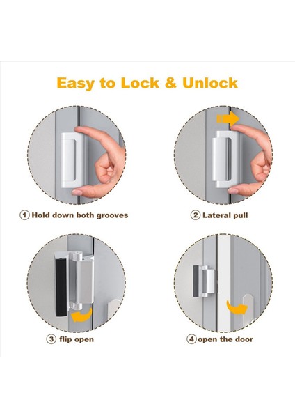 2 Paket Kapı Takviye Kilidi Alüminyum Alaşım U Kapı Takviye Kilidi 3 Inç Güvenlik Kapı Kilidi Ev Geçirmez Kapı Durdurucu (Yurt Dışından) modelleri