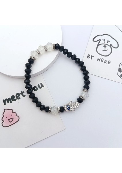 Türk Şeytan Gözü Kolye Titanyum Takı (Yurt Dışından)