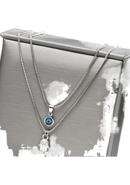 Nazar Boncuklu Türk Mavi Göz Bilekliği (Yurt Dışından)