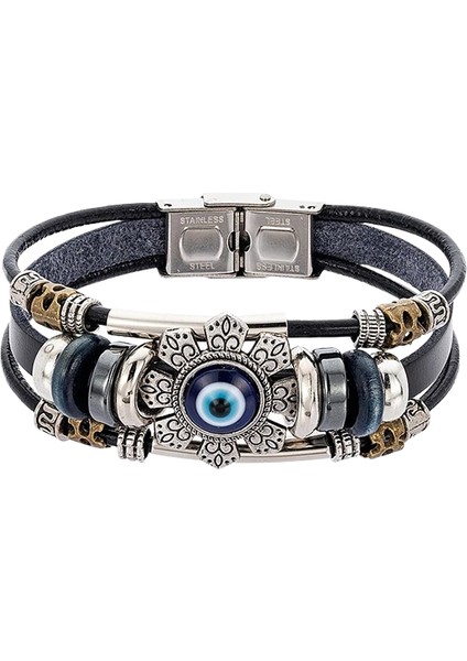 Mücevherat Nazar Boncuğu Türk Mavi Göz Bilekliği (Yurt Dışından)