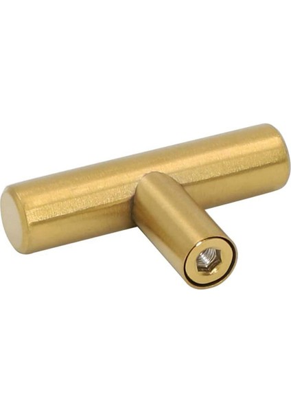 20 Paket Tek Delikli Altın Dolap Düğmeleri ve Çeker Kapı Dolapları Yatak Odası Mobilya Kulpları 50MM/2IN Toplam Uzunluk (Yurt Dışından) modelleri