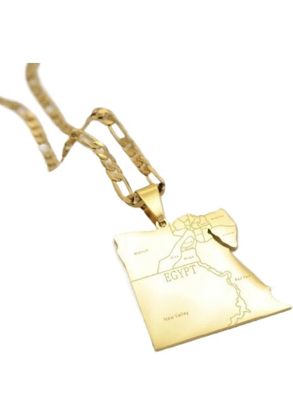 Büyüleyici Mücevher Kolye Kolye Erkek ve Kadın Mizaç Kişilik Paslanmaz Çelik Kolye (Yurt Dışından)