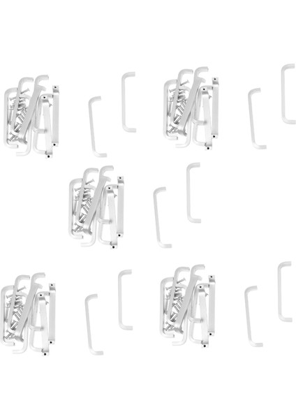 50X Kapı Çekmecesi Çekme Düğmesi Dolabı Tutma Donanımı - Mat Silyvy (Yurt Dışından)