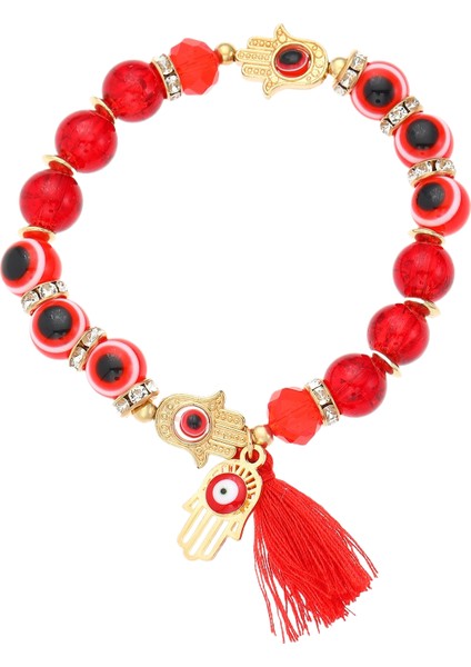 Mücevherat Nazar Boncuğu Türk Mavi Göz Bilekliği (Yurt Dışından)