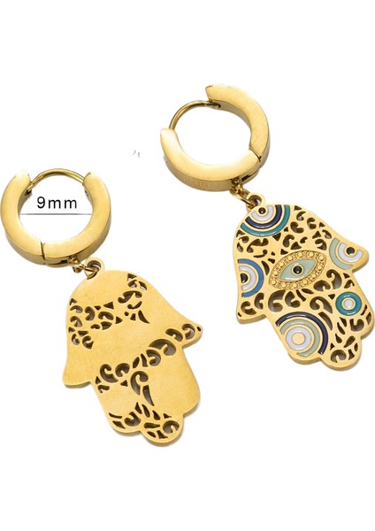 Kolye Paslanmaz Çelik Renk Kaybetmez Erkek ve Kadın Yaz Yüzüne Üst Düzey Duyu ile Kolye Parfüm Ekleyebilir (Yurt Dışından)