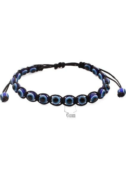 Mücevherat Nazar Boncuğu Türk Mavi Göz Bilekliği (Yurt Dışından)