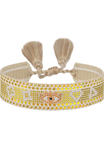 Nazar Boncuklu Türk Mavi Göz Bilekliği (Yurt Dışından)