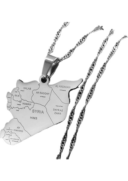 Büyüleyici Mücevher Kolye Kolye Erkek ve Kadın Mizaç Kişilik Paslanmaz Çelik Kolye (Yurt Dışından)