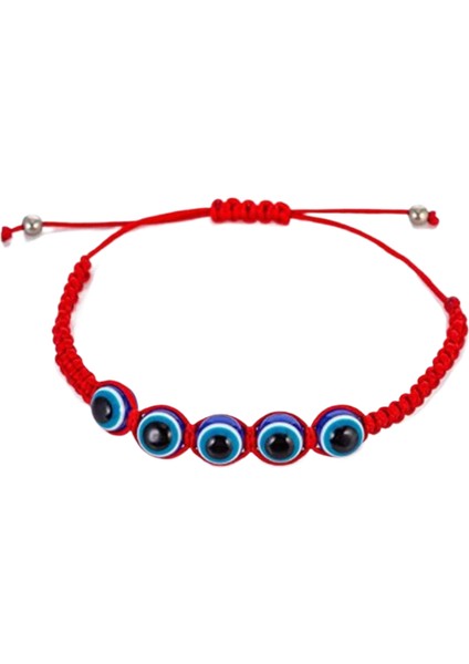 Nazar Boncuklu Türk Mavi Göz Bilekliği (Yurt Dışından)
