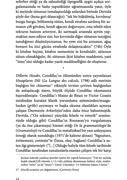 Dillerin Hesabı - Jacques Derrida
