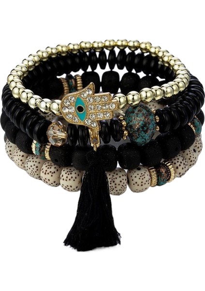 Mücevherat Nazar Boncuğu Türk Mavi Göz Bilekliği (Yurt Dışından)