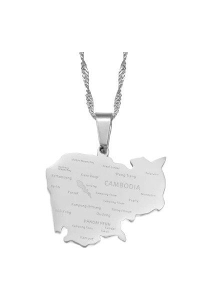 Büyüleyici Mücevher Kolye Kolye Erkek ve Kadın Mizaç Kişilik Paslanmaz Çelik Kolye (Yurt Dışından)