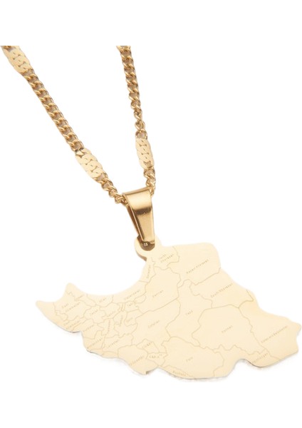 Büyüleyici Mücevher Kolye Kolye Erkek ve Kadın Mizaç Kişilik Paslanmaz Çelik Kolye (Yurt Dışından)