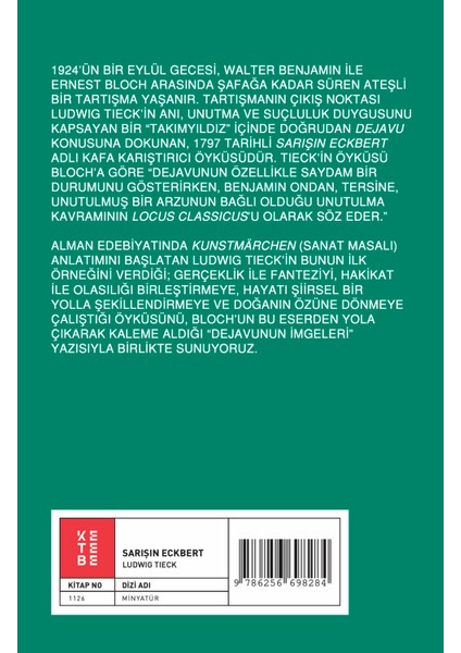 Sarışın Eckbert - Ludwig Tieck fiyatları