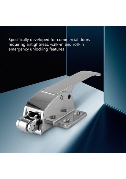 Paslanmaz Çelik Yay Yüklü Dondurucu Soğutucu Kapı Kolu Mandal (Yurt Dışından) indirimleri