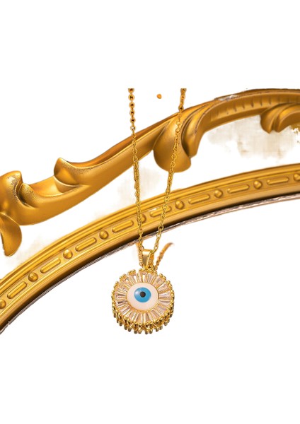 Kolye Paslanmaz Çelik Renk Kaybetmez Erkek ve Kadın Yaz Yüzüne Üst Düzey Duyu ile Kolye Parfüm Ekleyebilir (Yurt Dışından)