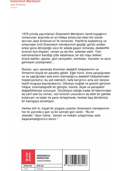 Greenwich Meridyeni - Jean Echenoz fiyatları