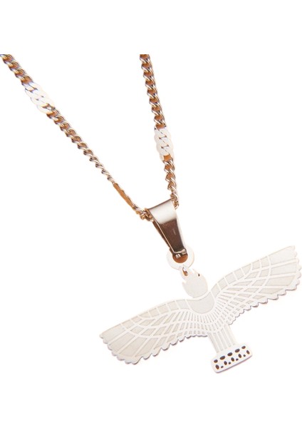 Büyüleyici Mücevher Kolye Kolye Erkek ve Kadın Mizaç Kişilik Paslanmaz Çelik Kolye (Yurt Dışından)