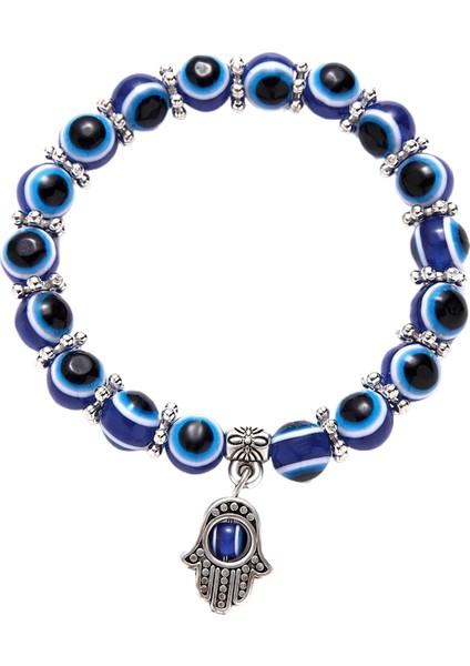 Mücevherat Nazar Boncuğu Türk Mavi Göz Bilekliği (Yurt Dışından)