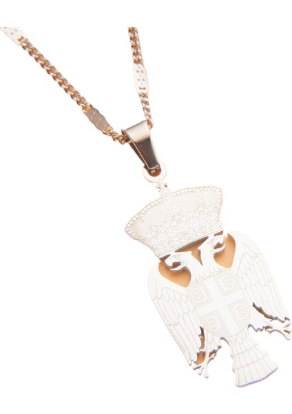 Büyüleyici Mücevher Kolye Kolye Erkek ve Kadın Mizaç Kişilik Paslanmaz Çelik Kolye (Yurt Dışından)