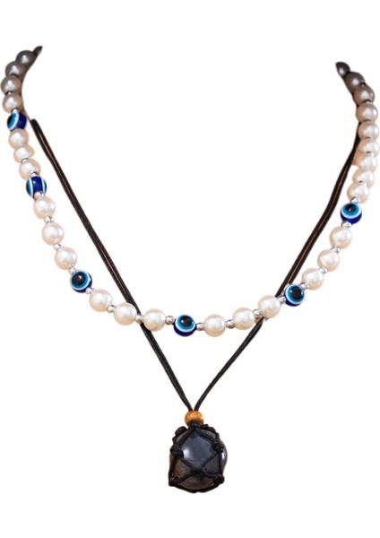 Nazar Boncuklu Türk Mavi Göz Bilekliği (Yurt Dışından)