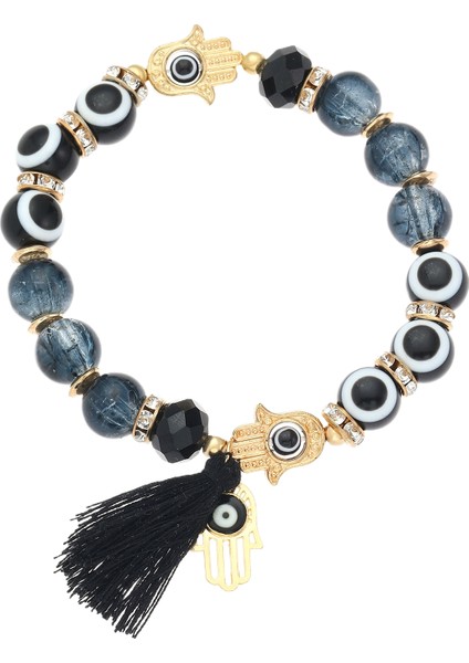 Mücevherat Nazar Boncuğu Türk Mavi Göz Bilekliği (Yurt Dışından)