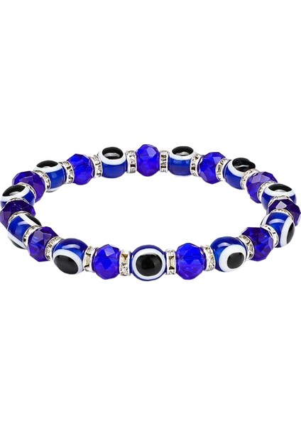 Nazar Boncuklu Türk Mavi Göz Bilekliği (Yurt Dışından)