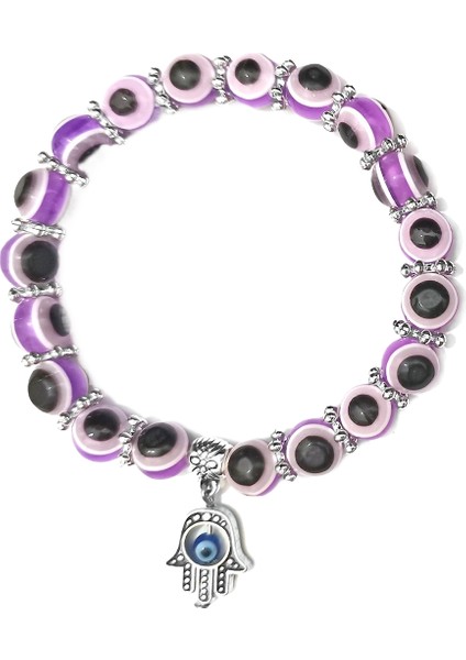 Nazar Boncuklu Türk Mavi Göz Bilekliği (Yurt Dışından)