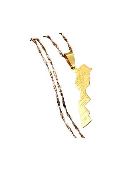 Büyüleyici Mücevher Kolye Kolye Erkek ve Kadın Mizaç Kişilik Paslanmaz Çelik Kolye (Yurt Dışından)