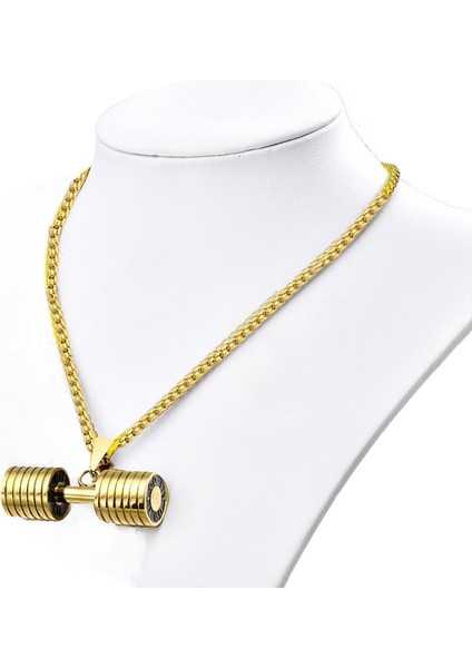 Kolye Paslanmaz Çelik Renk Kaybetmez Erkek ve Kadın Yaz Yüzüne Üst Düzey Duyu ile Kolye Parfüm Ekleyebilir (Yurt Dışından)