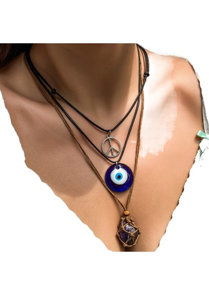 Nazar Boncuklu Türk Mavi Göz Bilekliği (Yurt Dışından)