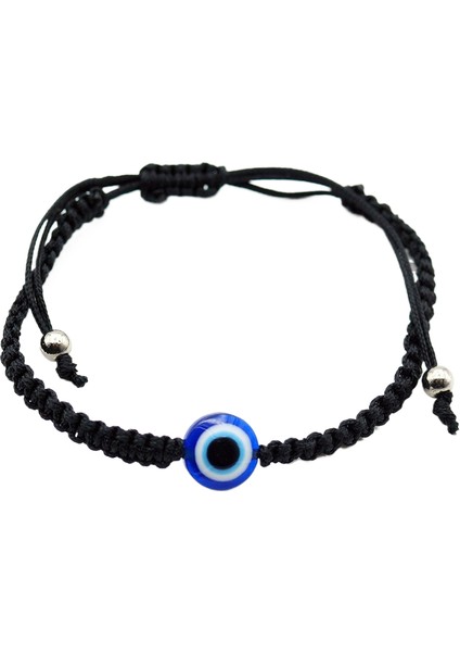 Türk Şeytan Gözü Bilekliği Nazar Örgülü Kırmızı El Halatı Bileklik (Yurt Dışından)