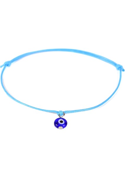 Türk Şeytan Gözü Bilekliği Nazar Örgülü Kırmızı El Halatı Bileklik (Yurt Dışından)