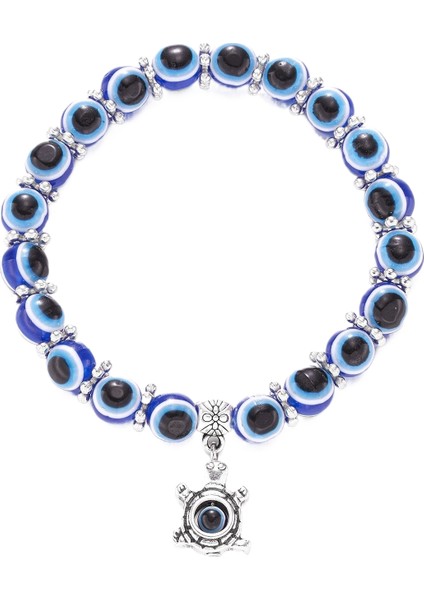 Mücevherat Nazar Boncuğu Türk Mavi Göz Bilekliği (Yurt Dışından)