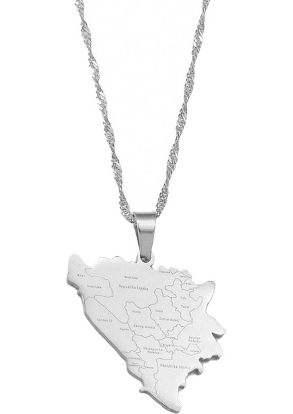 Büyüleyici Mücevher Kolye Kolye Erkek ve Kadın Mizaç Kişilik Paslanmaz Çelik Kolye (Yurt Dışından)