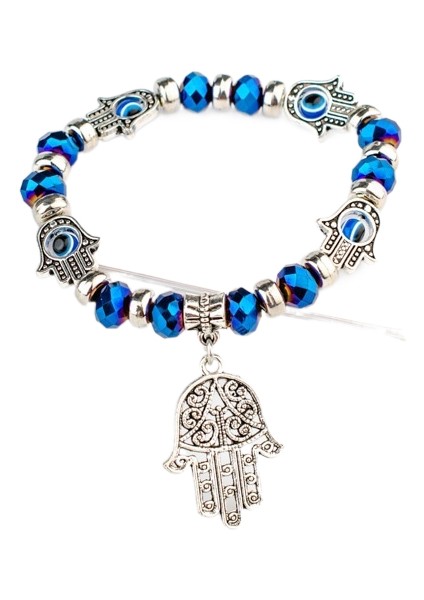 Mücevherat Nazar Boncuğu Türk Mavi Göz Bilekliği (Yurt Dışından)
