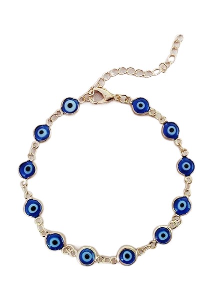 Mücevherat Nazar Boncuğu Türk Mavi Göz Bilekliği (Yurt Dışından)