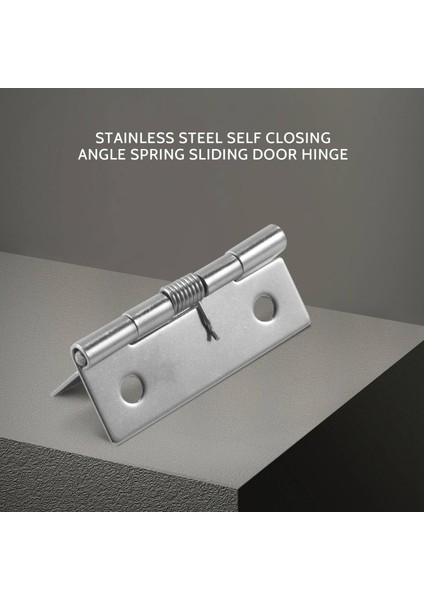 2 Inç Uzunluğunda Paslanmaz Çelik Kendi Kendine Kapanan Köşe Yay Çekme Kapı Menteşesi (Yurt Dışından) modelleri