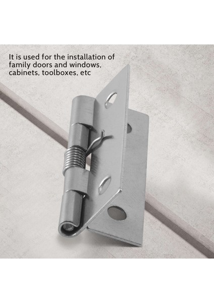 2 Inç Uzunluğunda Paslanmaz Çelik Kendi Kendine Kapanan Köşe Yay Çekme Kapı Menteşesi (Yurt Dışından) fırsatları