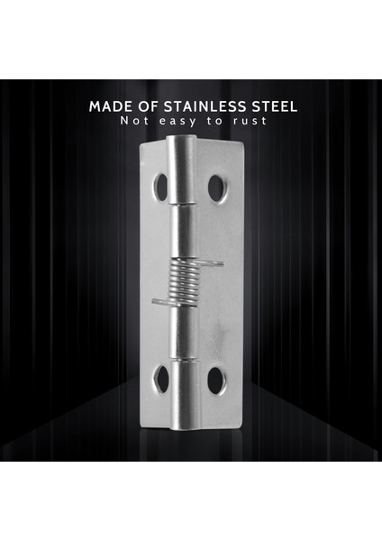 2 Inç Uzunluğunda Paslanmaz Çelik Kendi Kendine Kapanan Köşe Yay Çekme Kapı Menteşesi (Yurt Dışından) indirimleri