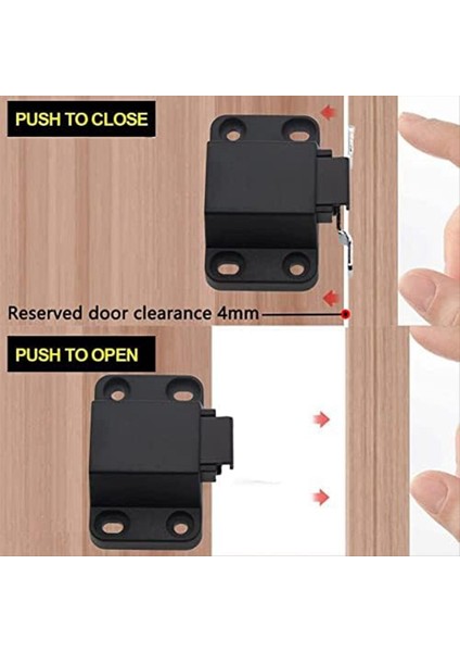 Kendini Kapatma Itme Kapı Mandalları Donanım Mutfak Dolabı Itme Mandalları Çekmece Kilitleri Rv Dolaplarında Itme Çekme Ipuçları (Yurt Dışından) modelleri